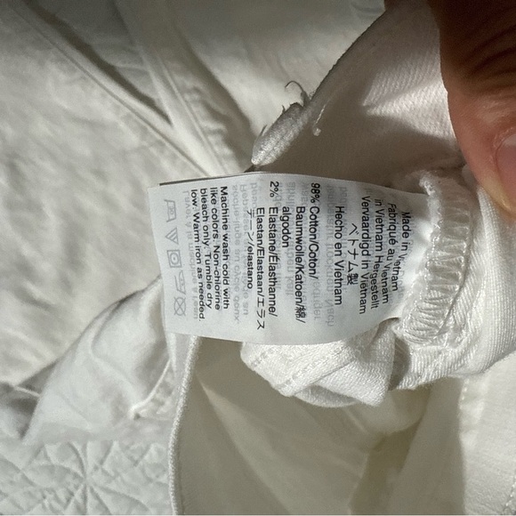 Madewell White High Rise Jeans - Picture 14 of 16